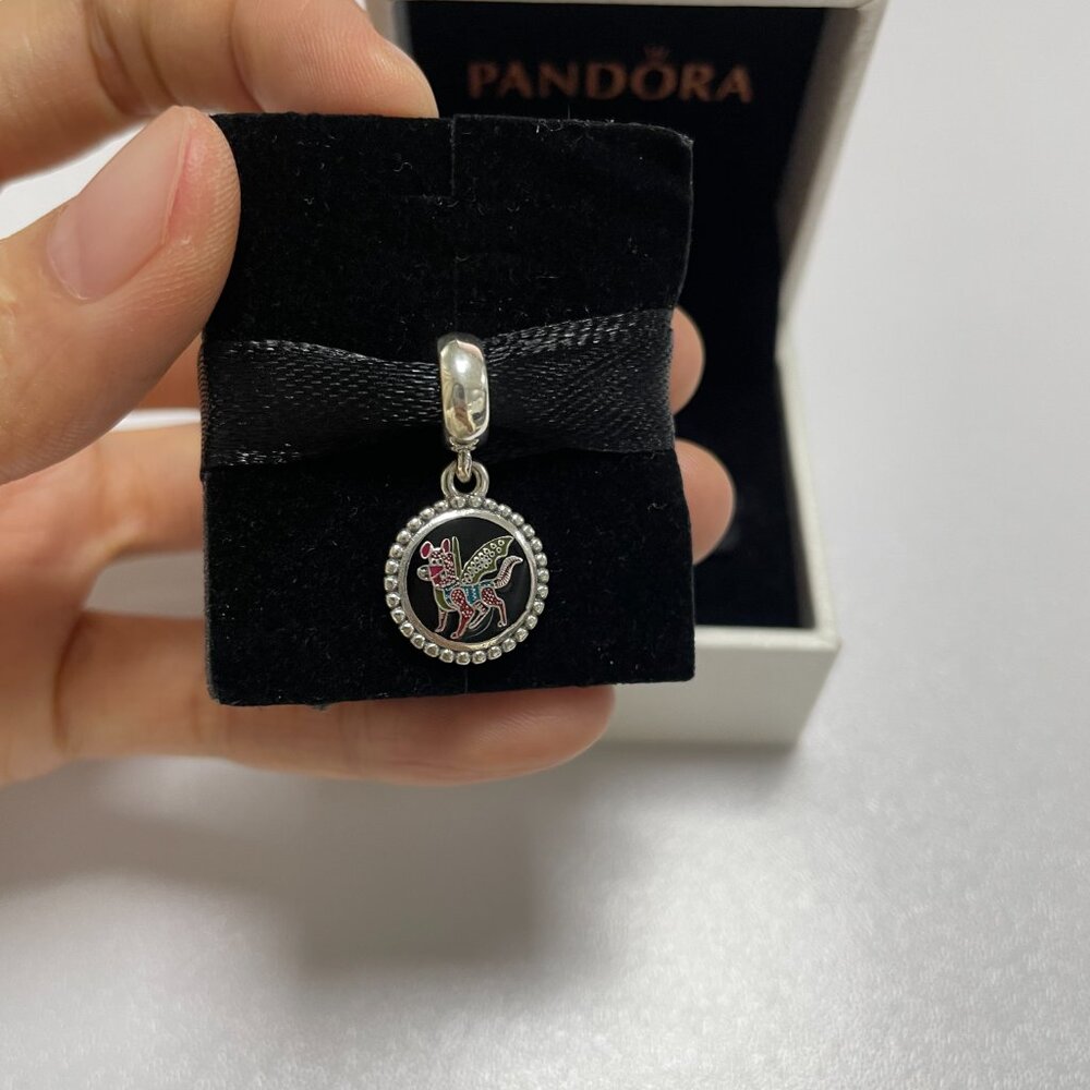 Pandora Alebrije Dog Dangle Charm Day othe Dead Special Edition